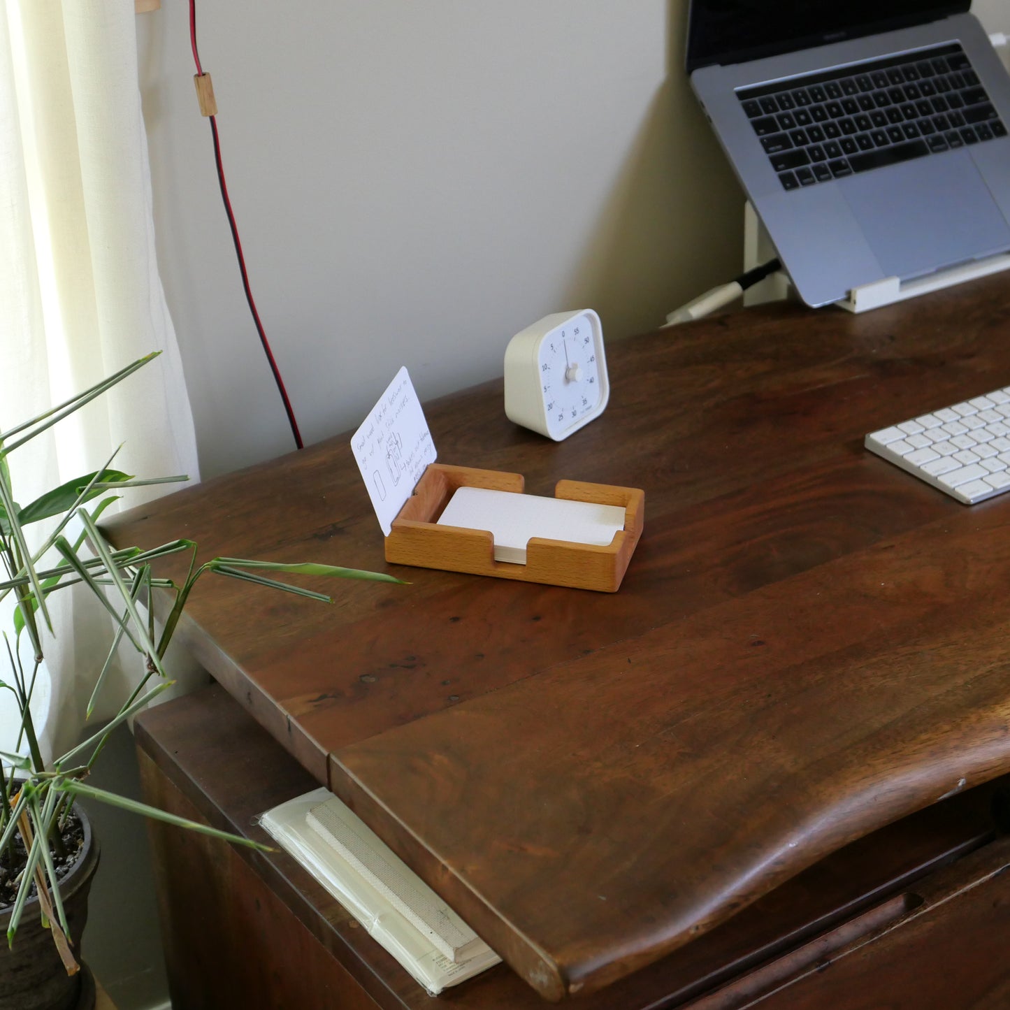 Notecard Holder - Beech