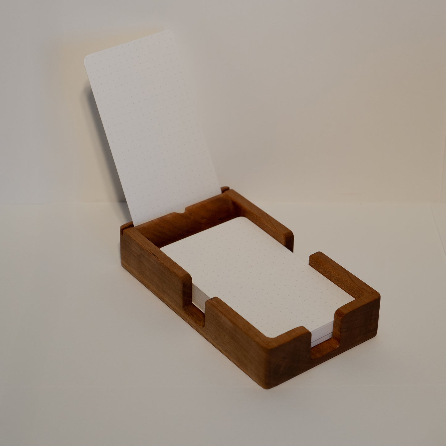 Notecard Holder - Cherry