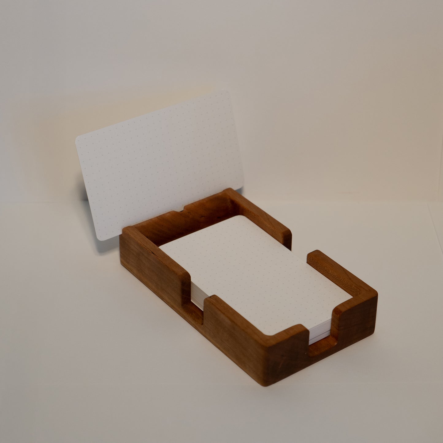 Notecard Holder - Cherry