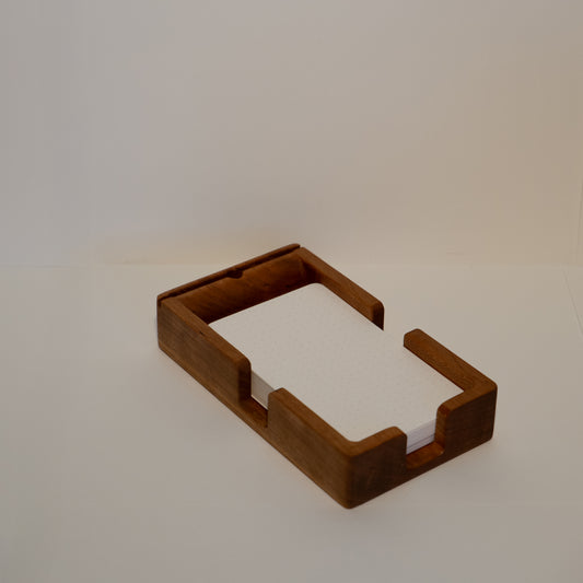 Notecard Holder - Cherry